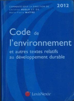Code de l'environnement 2012