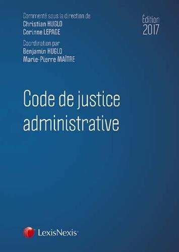 Code de justice administrative 2017