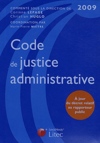 Code de justice administrative 2009