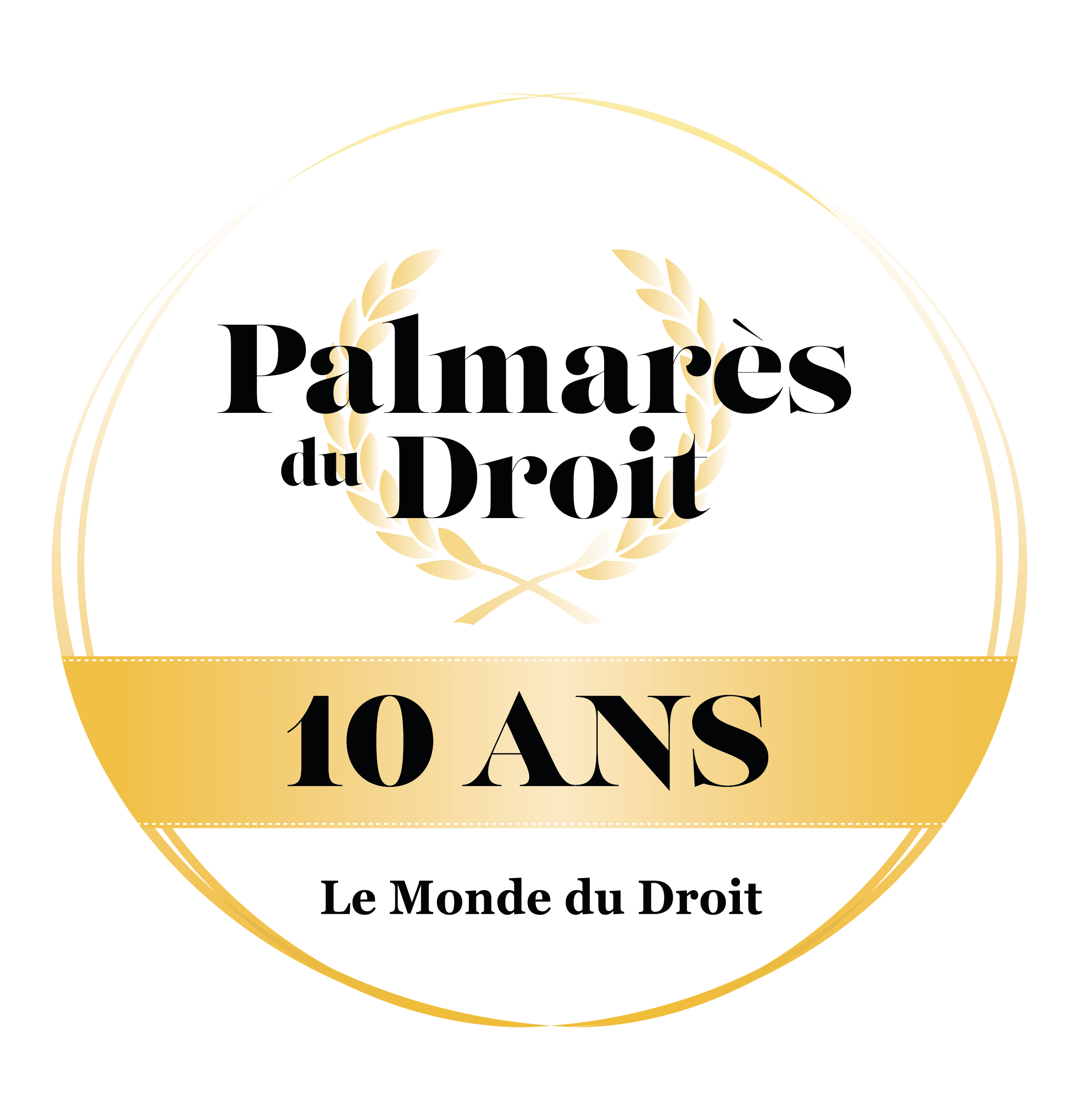 Logo10ANS Palmarès du Droit